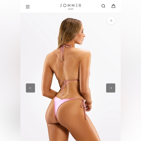 Sommer Swim Pink Bikini Set - Picture 2 of 5